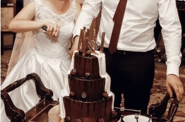 Chocolate Wedding Cake 