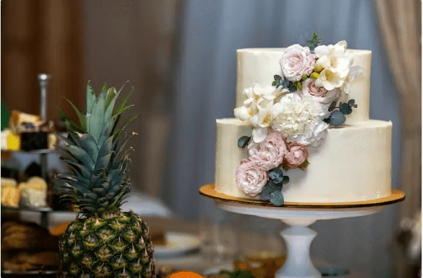 Mangoes and Mango Creams cake