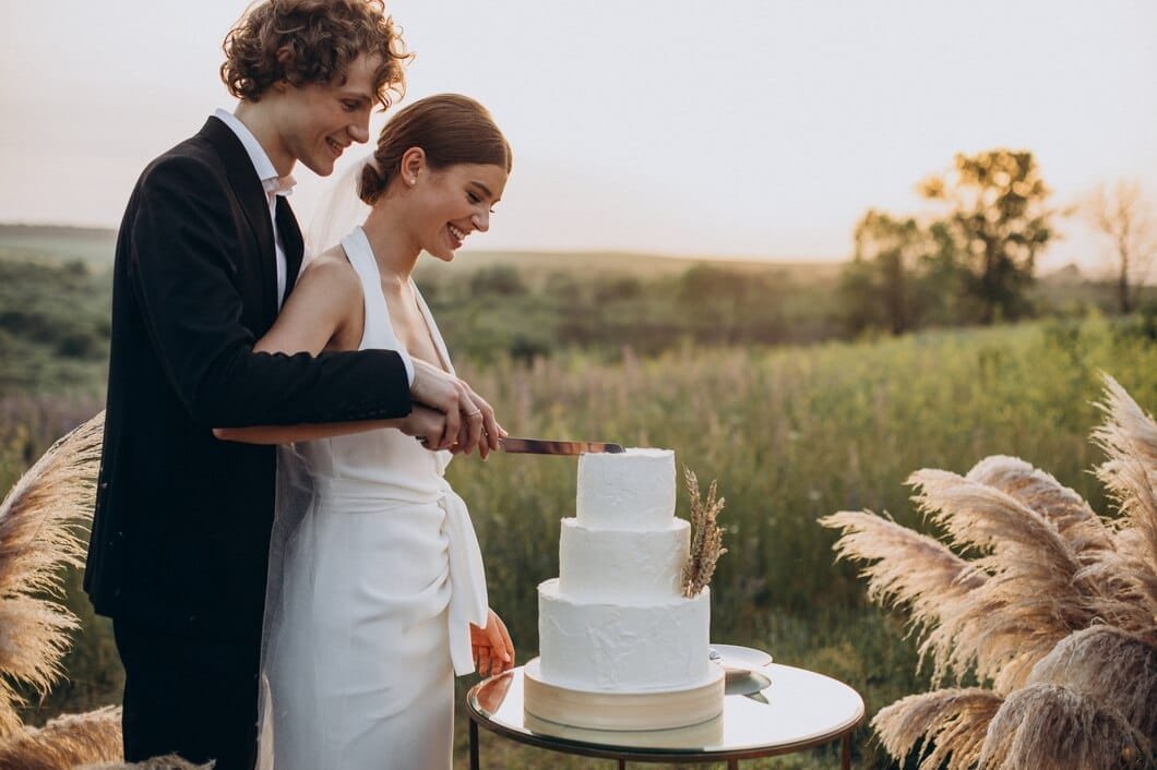 Rustic Charm in Every Slice: Rustic Wedding Cake