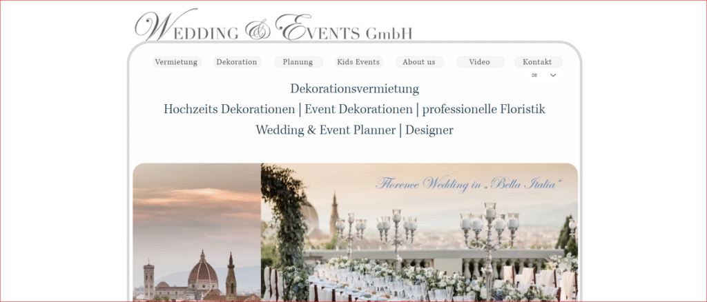 10. Wedding Events Zurich