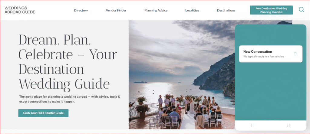 8. Weddings Abroad Guide
